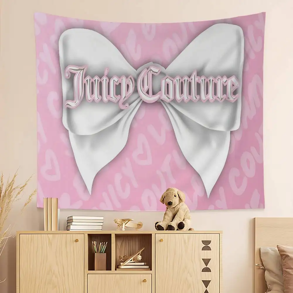 J-Juicy Cool C- Couture Anime Anime Arazzo Appeso Tarocchi Hippie Tappeti da parete Dormitorio Decorazioni per la casa