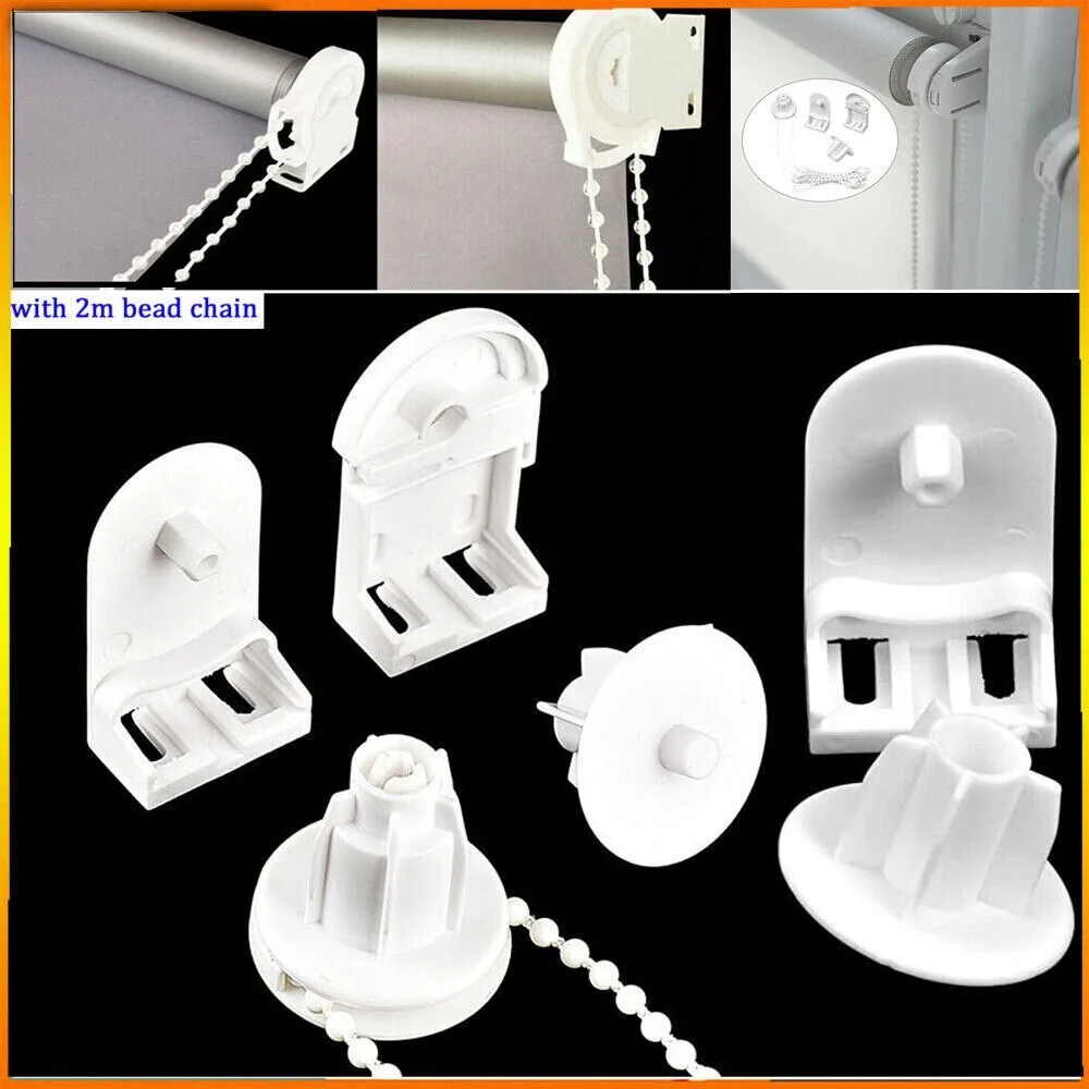 25 mm Rollo-Ersatz, Ersatz, Reparatur, praktisches Rollo-Montageset mit Perlenkette, Vorhang-Zubehör