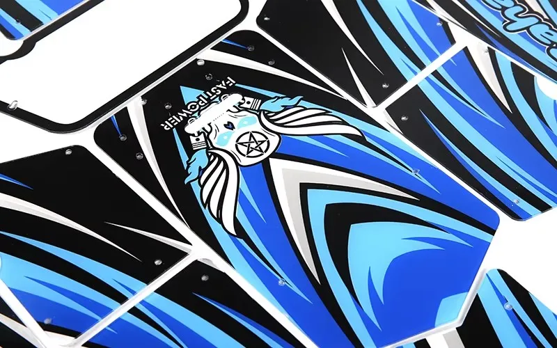 غلاف سيارة ملون من مادة الكمبيوتر عالية القوة يناسب قفص Roll لـ 1/5 HPI ROFUN BAJA