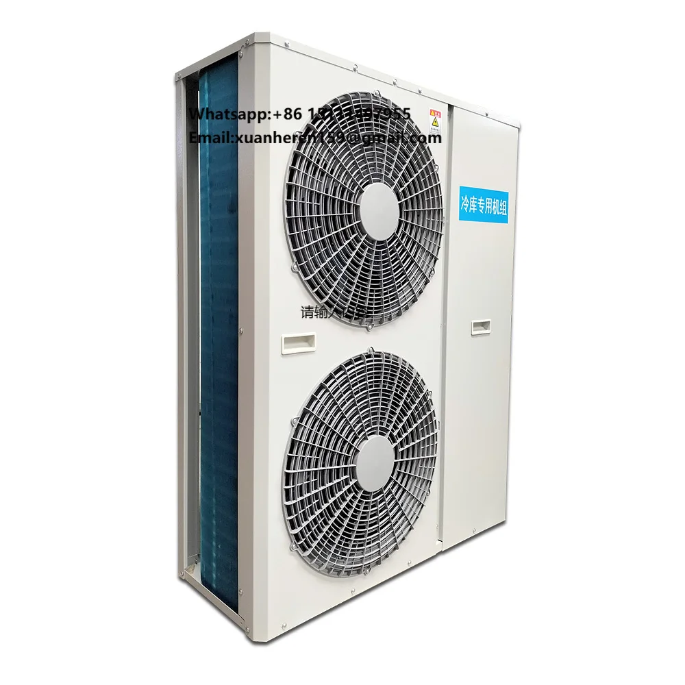 Becool 1 Fan Motor 2hp 3hp 4hp Side Blower Refrigeration Unit Cooler R404a Condensing Unit Freezer for Chiller