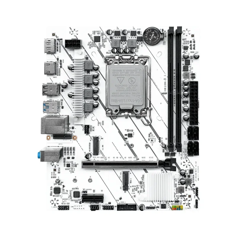 For H610M M-ATX Motherboard LGA 1700 Support Intel i3/i5/i7/i9 12th 13th 14th Processor Dual channel DDR4 H610M-D PLUS