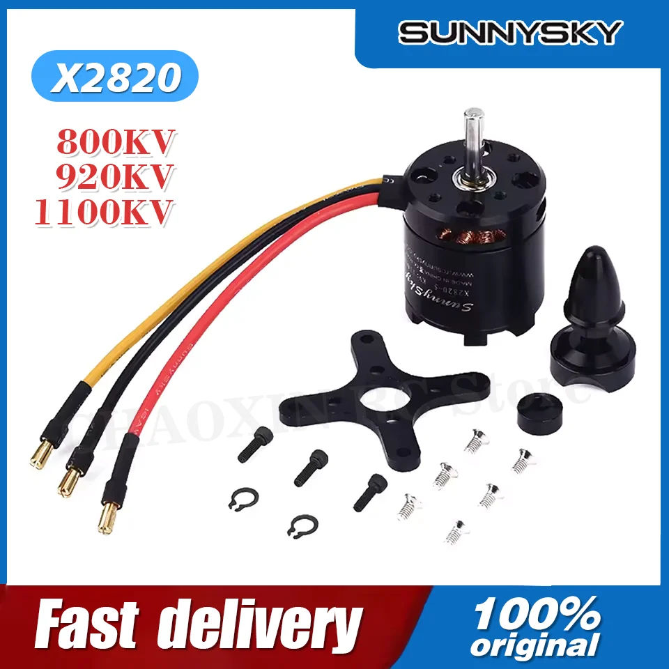 

Sunnysky X2820 800KV/920KV/1100KV 3-5S Lipo Brushless Motor For RC Helicopter Drone FPV Quadcopter Milti Rotor Toys
