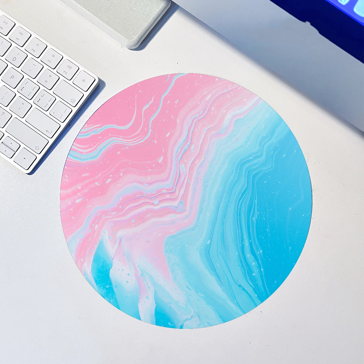 Paint Splatter Mouse Pads Computer Mouse Oil Painting Art Mousepad Multicolour MousePad Gamer PC Keyboard  Mouse Mat Desk Mat