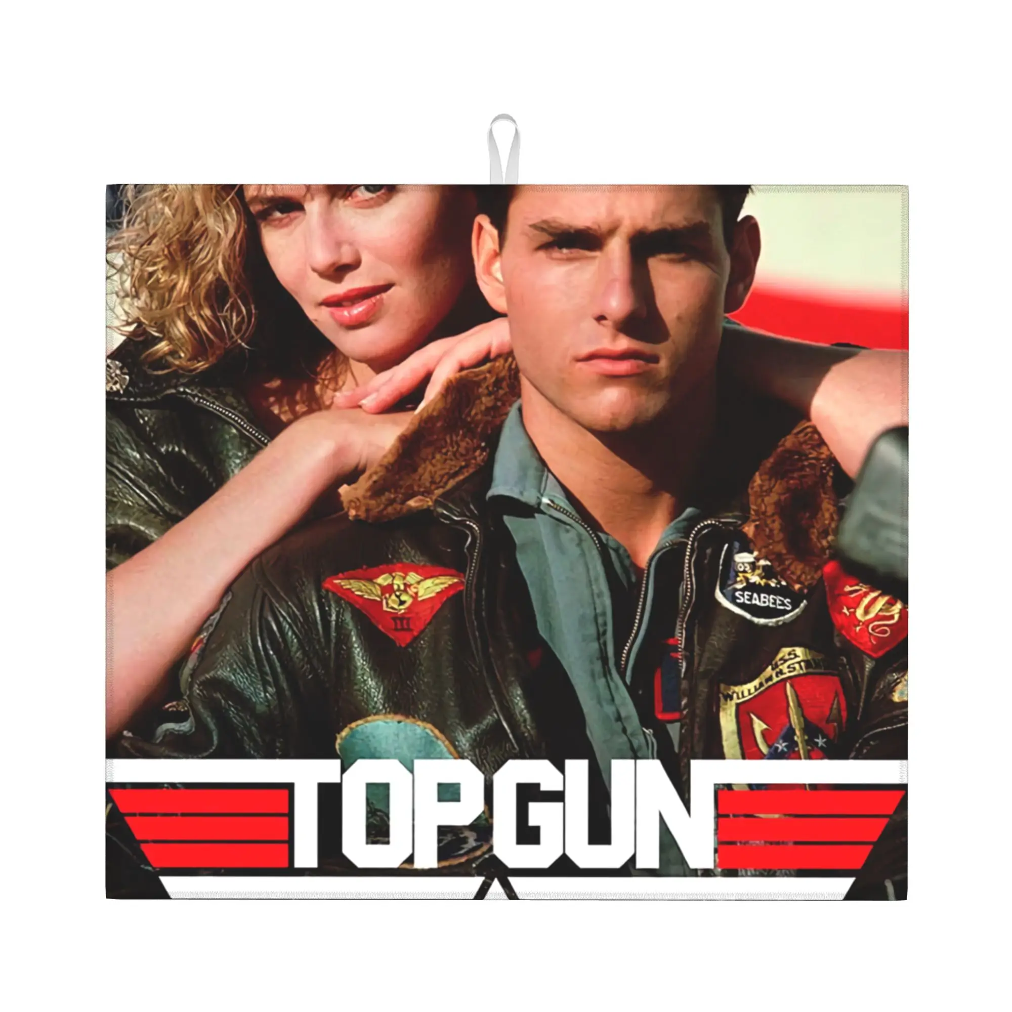Drying Mat For Kitchen Tom Cruise TV Movie Top Gun Maverick Water Absorbent Waterproof On Slip Kitchen Counter Protector Mat