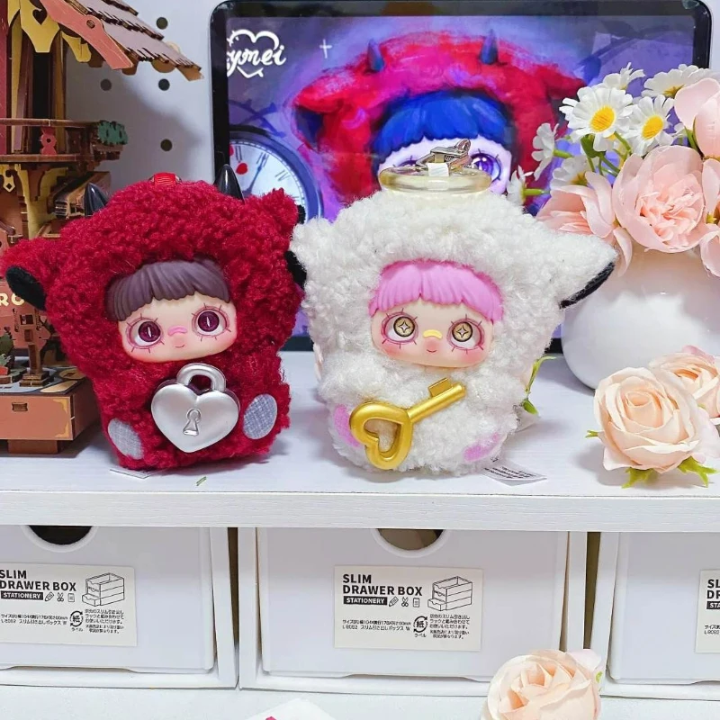 

Maymei Виниловая плюшевая слепая коробка Maymei May I Love You Series Mystery Box Kawaii Аниме Кукла-сюрприз Подвеска Игрушка Gril Keychaiin Подарок
