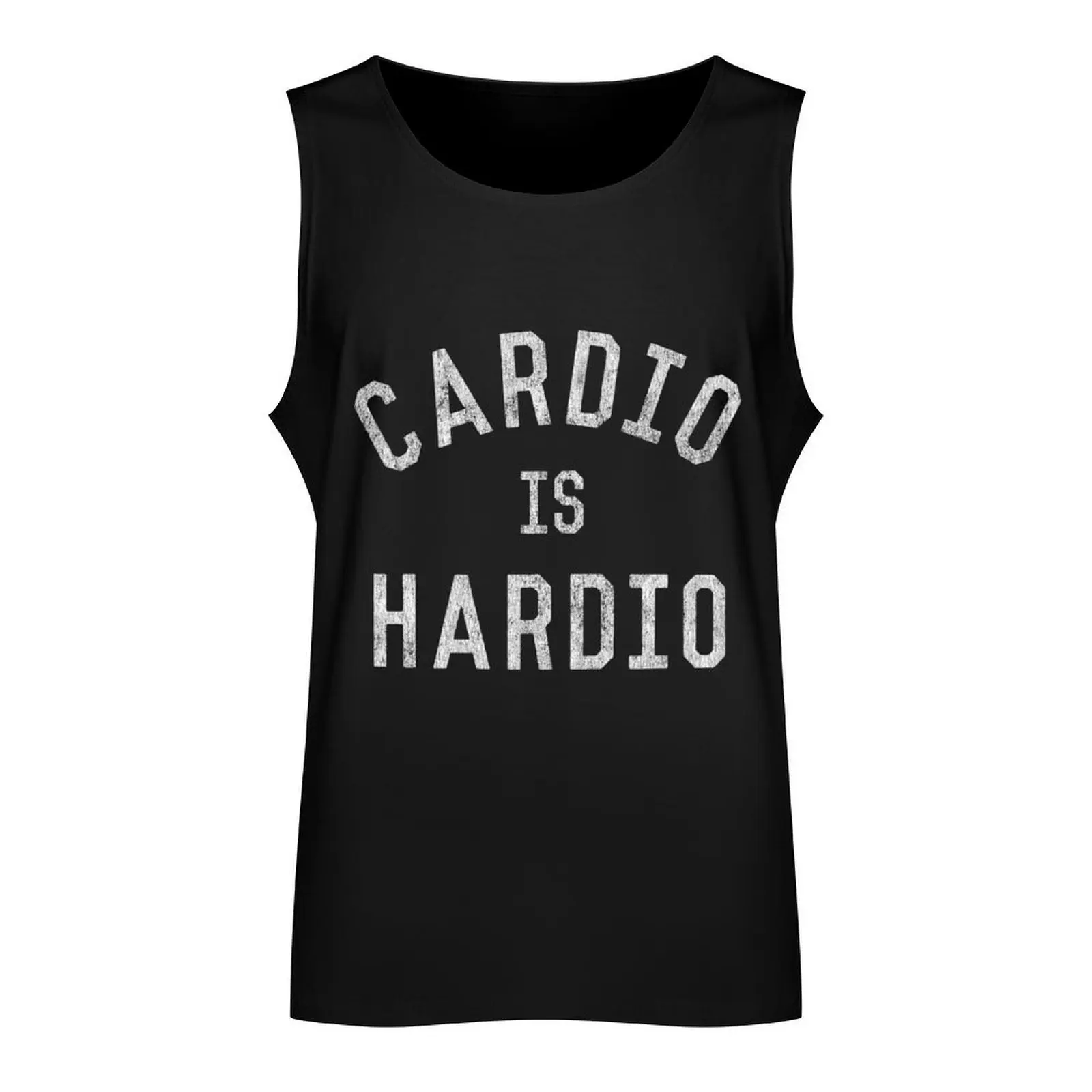 Cardio is Hardio Tank Top summer clothes men 2024 summer clothes gym clothes men anime