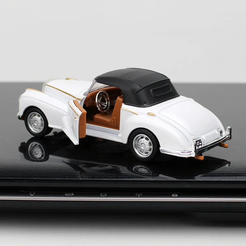 نموذج سيارة عتيقة سيارة كلاسيكية قابلة للسحب للخلف 1:32 نسخة طبق الأصل من السيارة المصغرة للمجموعات وعروض الألعاب هدية f