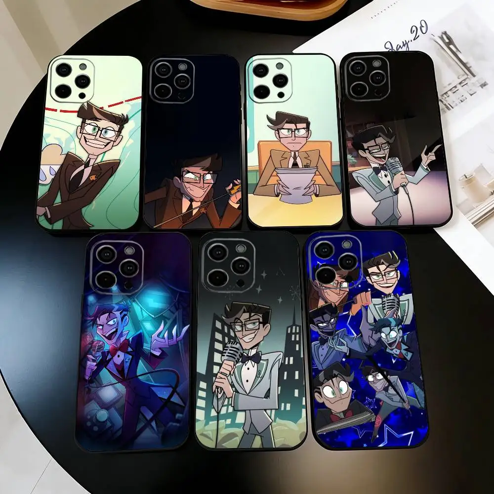 

Cool V-Vincent W-Whittman Vox Phone Case For iPhone 17,16,15,14,13,12,11 Plus,Pro Max,XS,Soft Silicone Black Cover