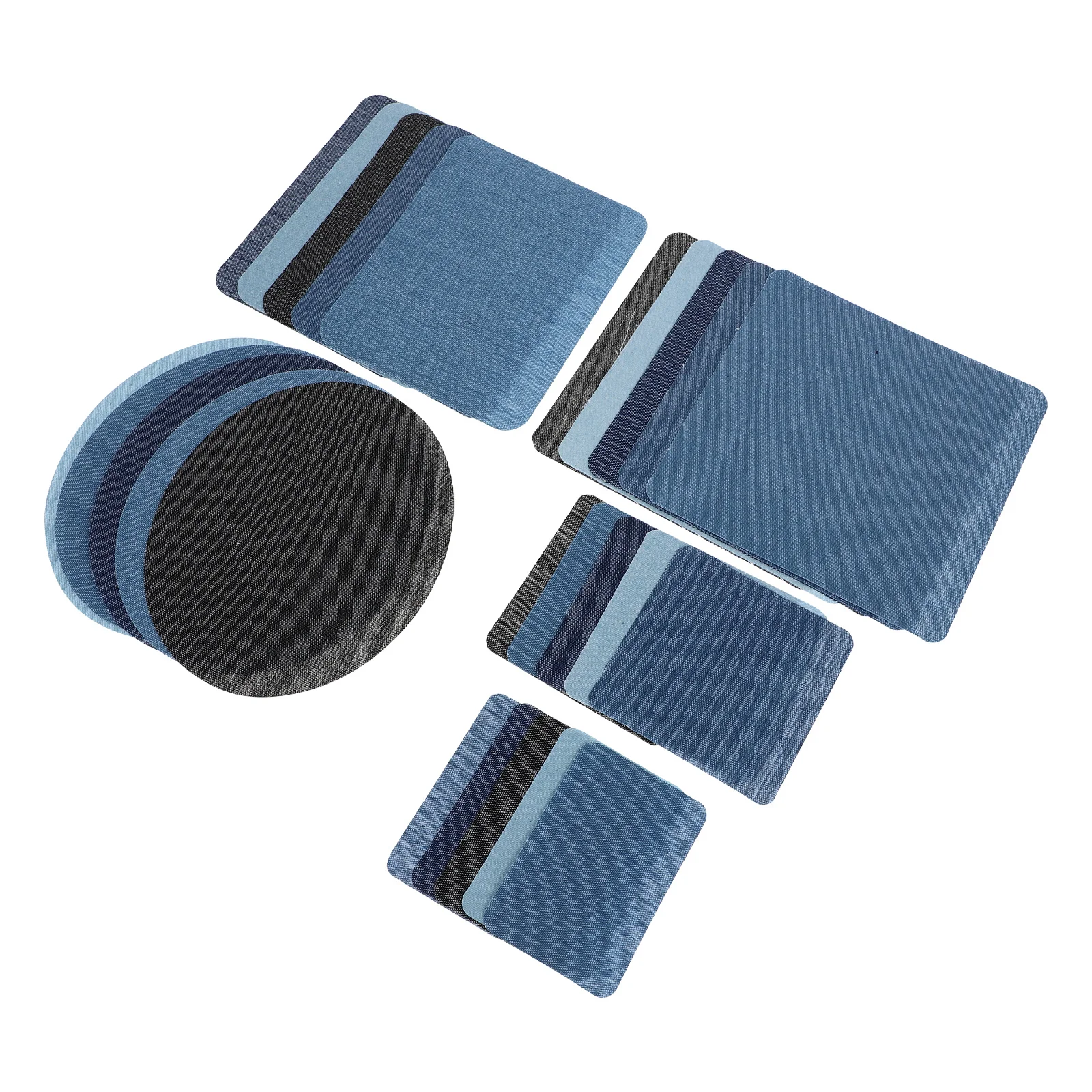 

25 Pcs Jean Repair Patches Pants Crafts Sewing Accessory Cloth Embroidery Appliques Durability Practicality Clothing DIY Patch