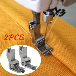 2PCS NR-31S NL-31S Right Left Stitch in Ditch Guide Presser Foot For Pack Waist Hidden Industrial Lockstitch Sewing Accessories