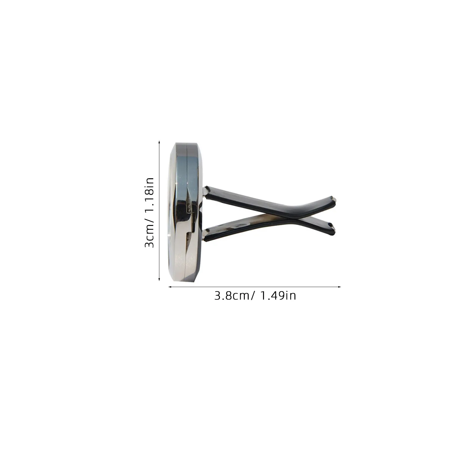 

Car Perfume Clip 30Mm Vent Diffuser Zinc Alloy Essential Oil Aromatherapy Car Clips Durable 316L Steel Non Fading Long Use