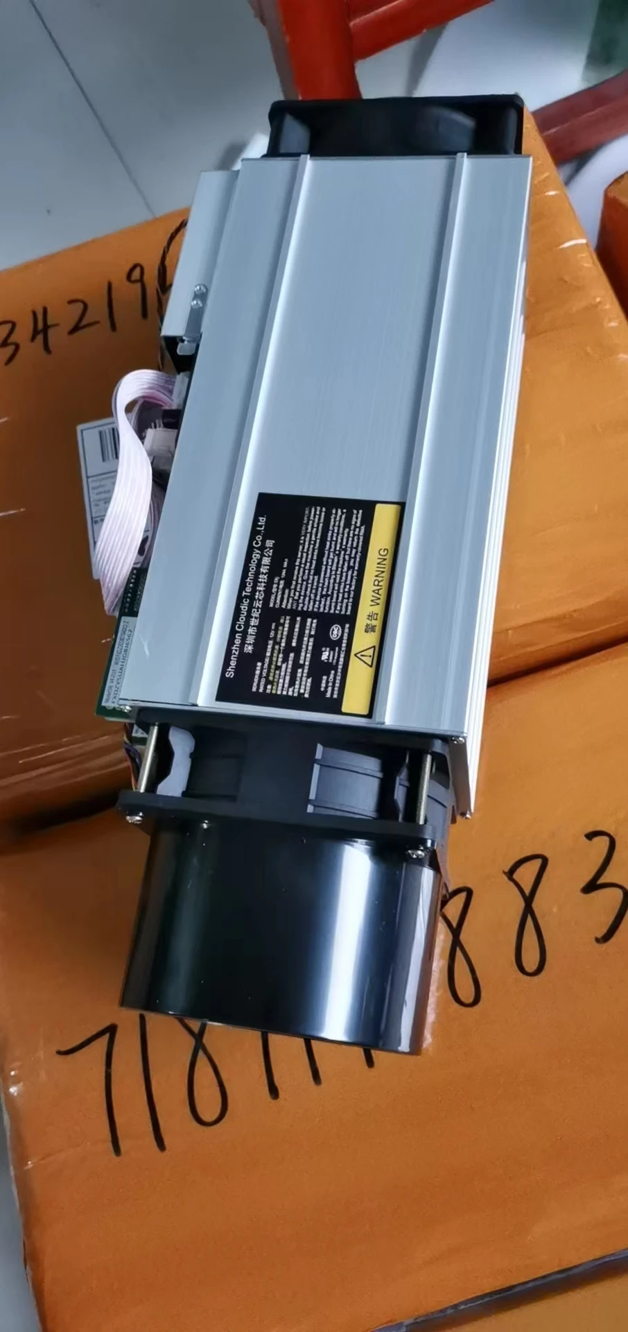 Imagem -05 - Antminer Ventilador Duto de Refrigeração Mortalha para Polegada Vent d3 s9 S19 S17 l3 Mais Qualquer Ventilador de 120 mm Unidade