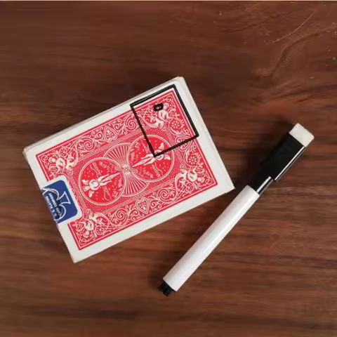 Little Door By Roddy McGhie Card Magic Tricks Close Up Magic Magia Magie Magicians Prop Accessory Illusion Gimmicks Deck Box Fun