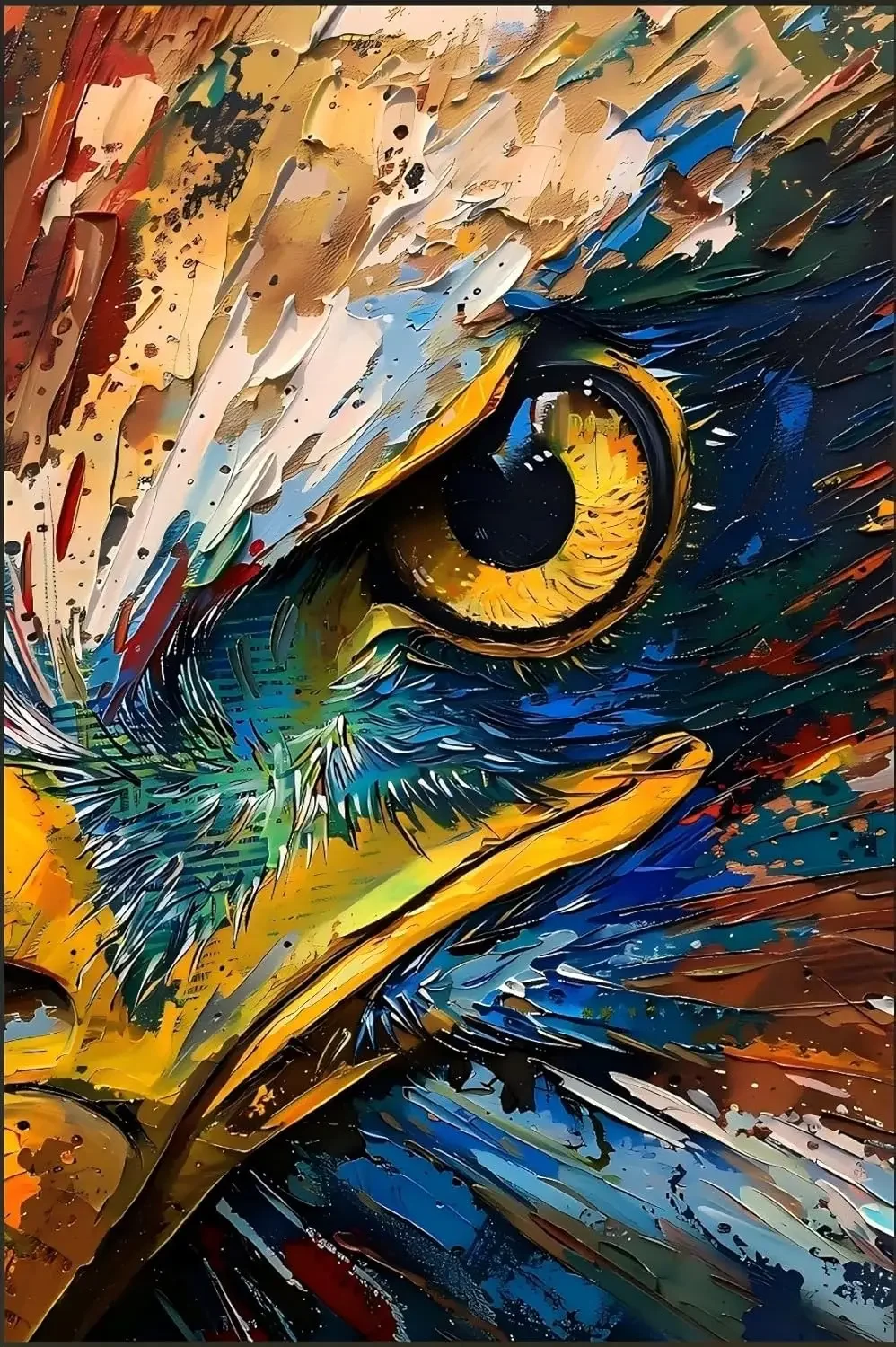

Деревянные пазлы Eagle для взрослых, 300/500/1000 шт. для взрослых, Пасхальный подарок на Рождество, праздник, день рождения, декор игровой комнаты для спальни