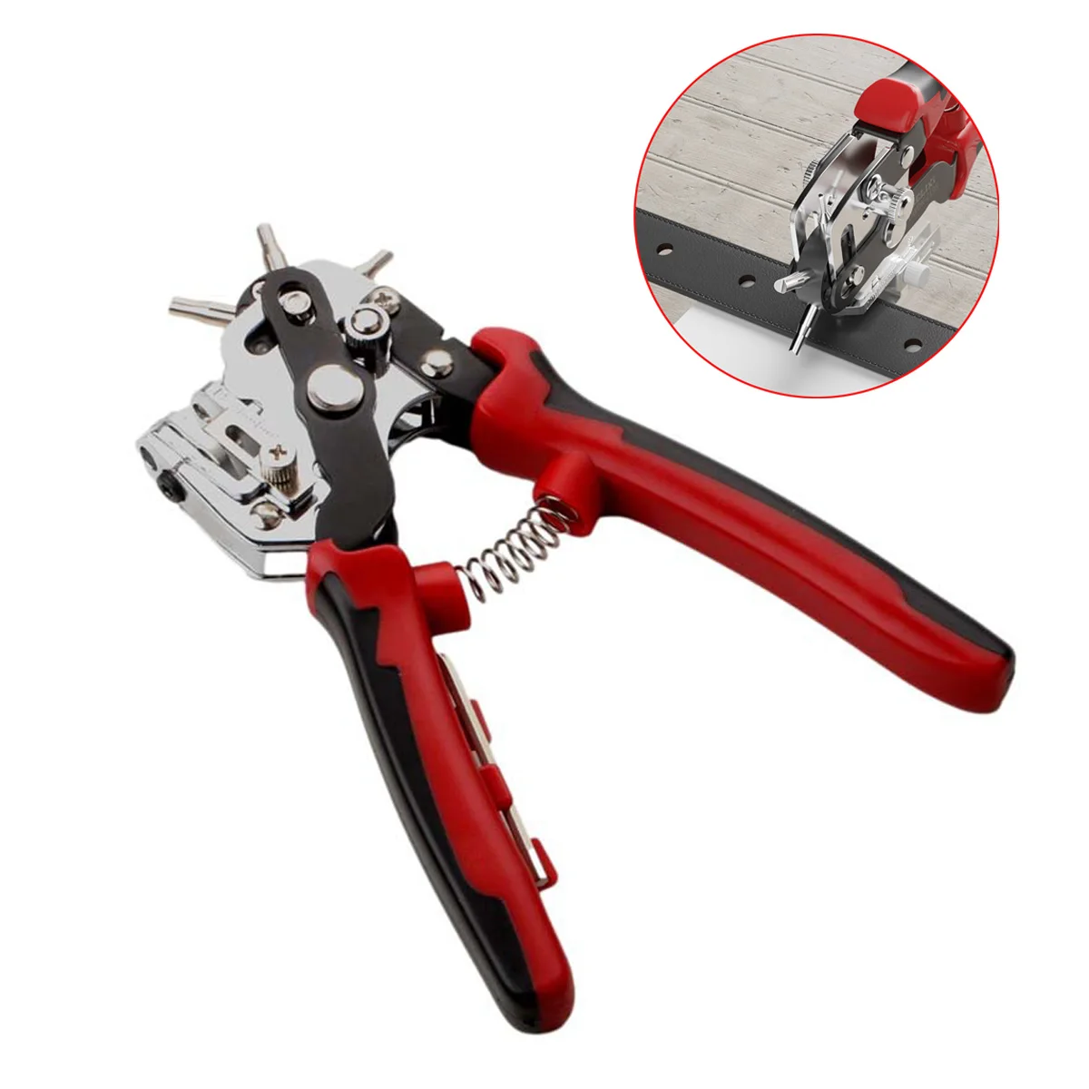 

New Design Eyelet Puncher DIY Tool Watchband Strap Household Leathercraft Leather Belt Hole Punch Plier