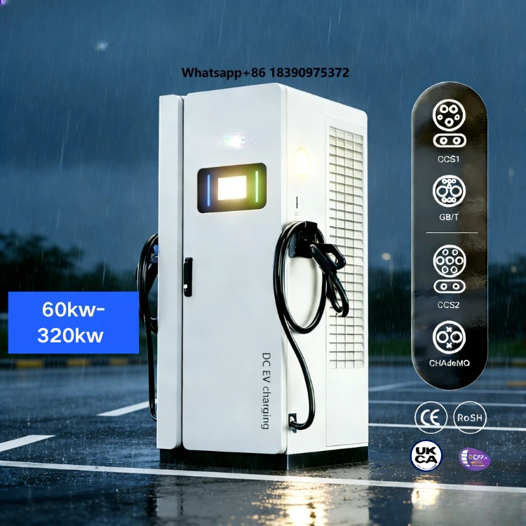 New 180kW DC Outdoor EV Charging Station CCS2 GB/T Dual Port