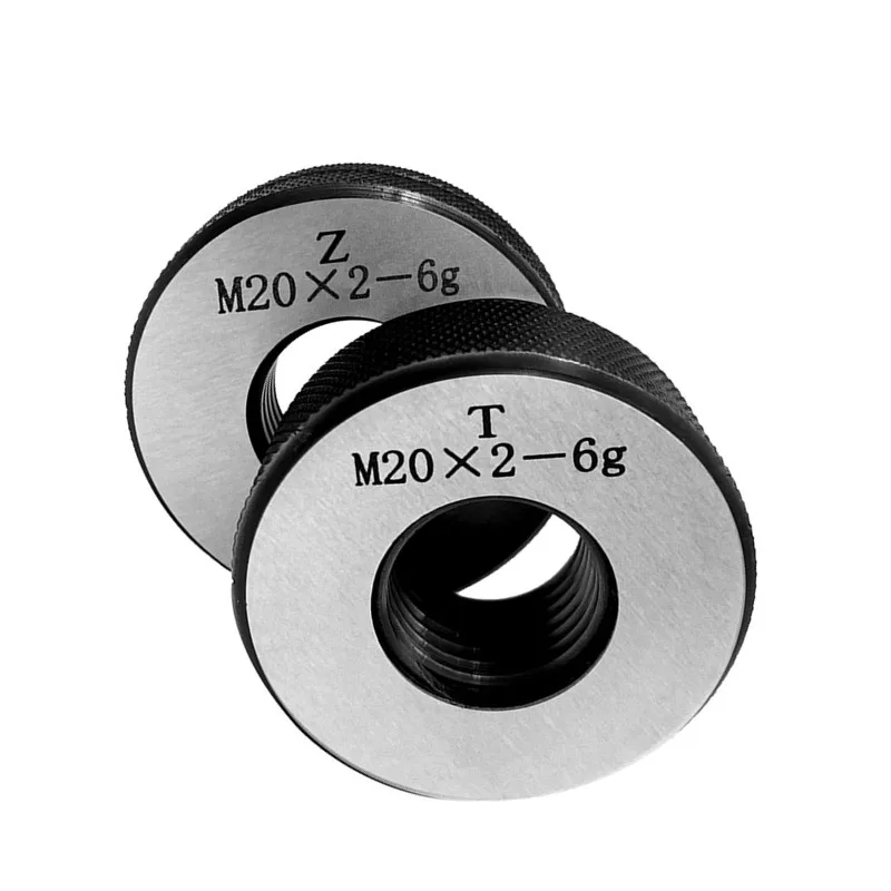 Imagem -02 - Thread Thread Plug Anel Calibre Personalizar Plugue ir Nogo Rosca Gages M19 M20 M21 M22 M23 M24