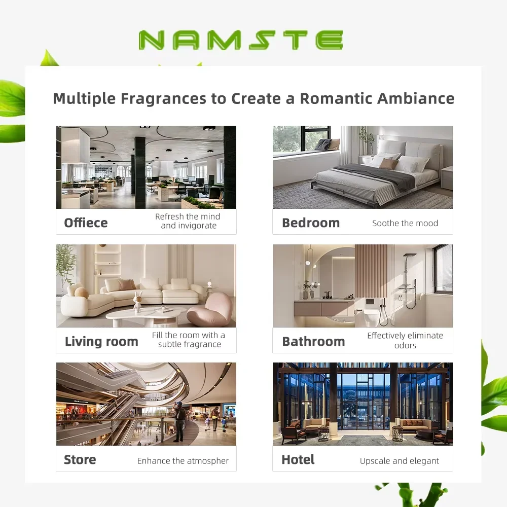 アロマディフューザー用アロマオイル,空気加湿器,家庭用天然オイル,芳香剤,香りオイル,香水,10種類のフレーバー,10ml