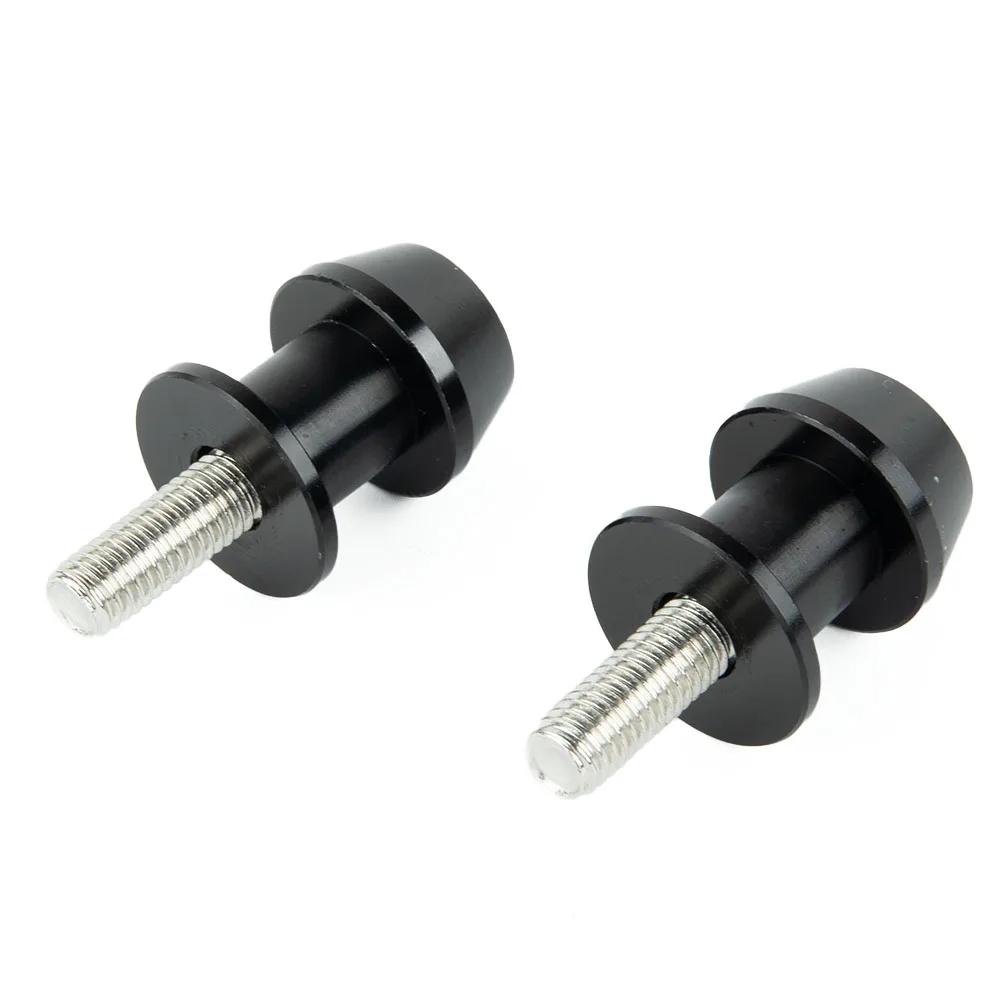 2pcs Hot Sale Racing Adapter Stand Mount For Motorcycle Assembly Stand M8 Black Direct Replacement Car Accessories