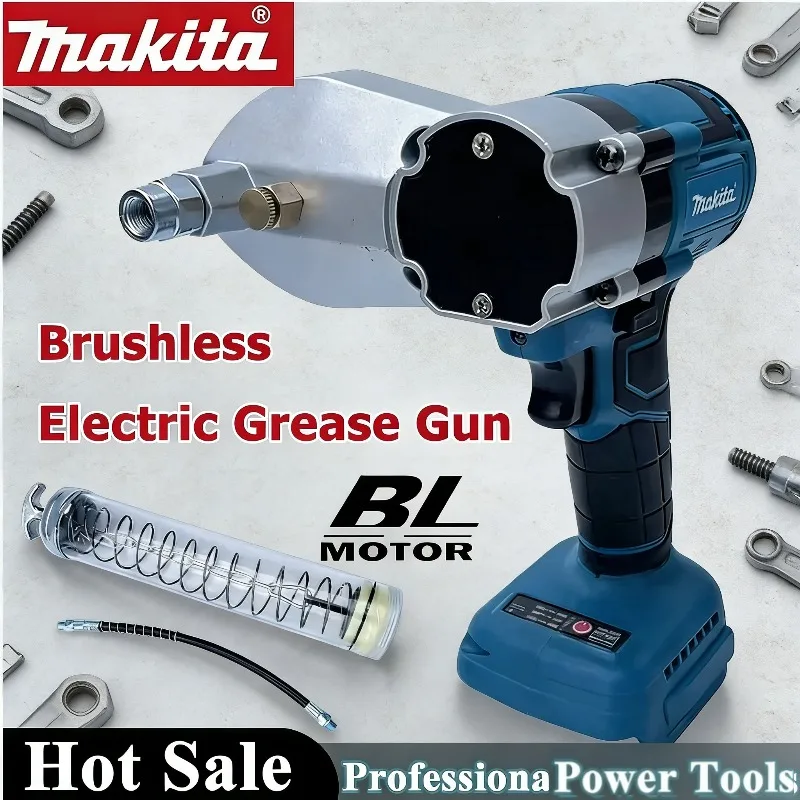 

Makita Brushless Wireless Electric Grease Gun High-Pressure Fully Automatic Excavator Specific Grease Gun For 18V 20V Battery
