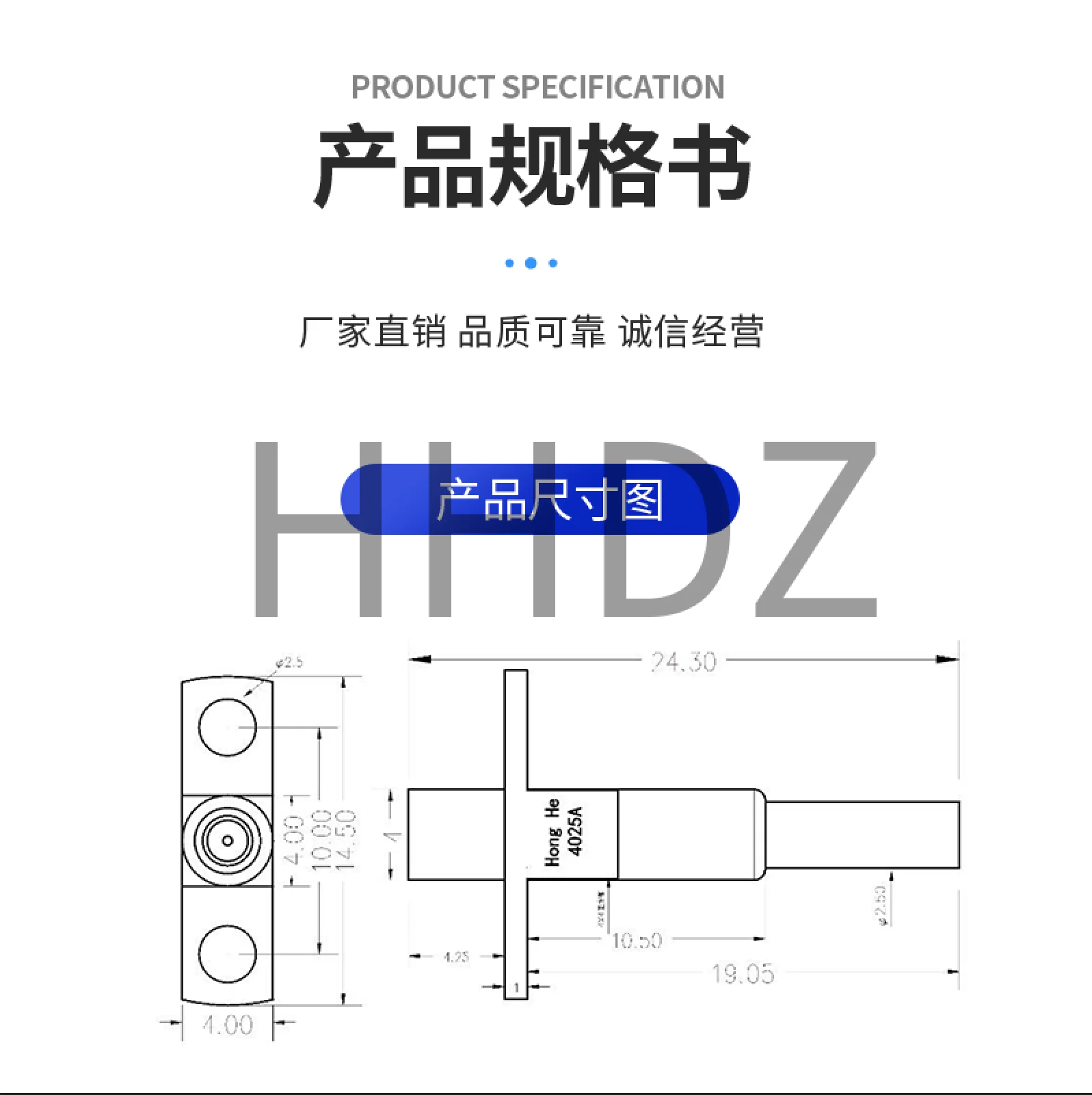 4025A concave needle RF mini MMCX-KF RF adapter MMCX female third-generation ipex socket