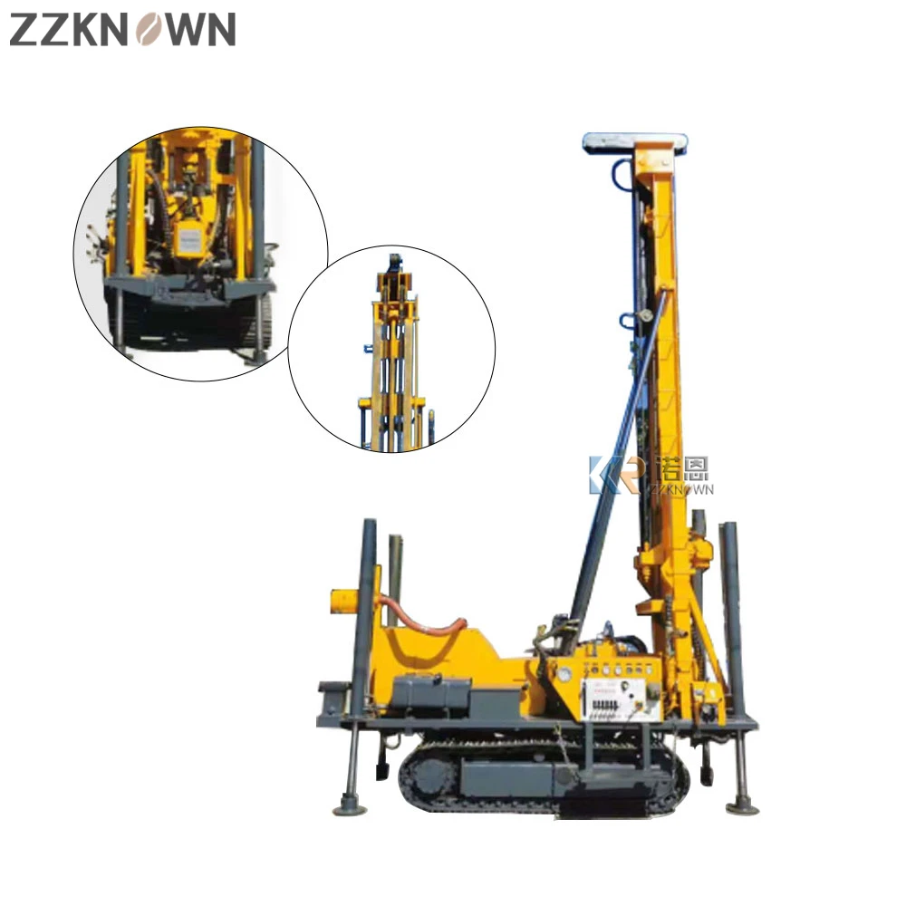 Borehole Drilling Machine Water Drilling Equipment Mining Machine For Water Lectric Motor Water Well Integrated