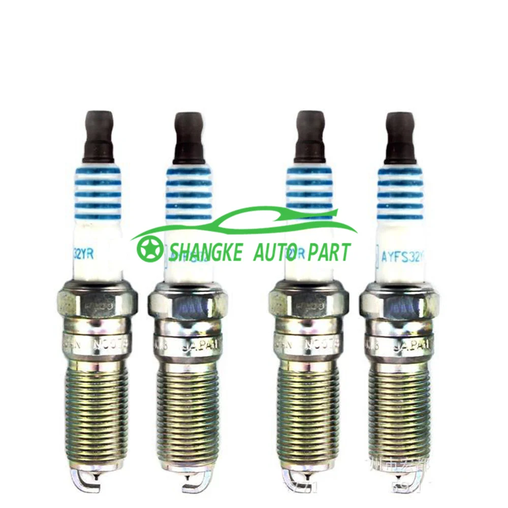 Original Laser  Iridium  Spark Plugs OEM ILTR6G8G 96621 FOR Ford Galaxy Mondeo S-Max VVolvo S60 S80 V60 V70 XC60 LLand RRover