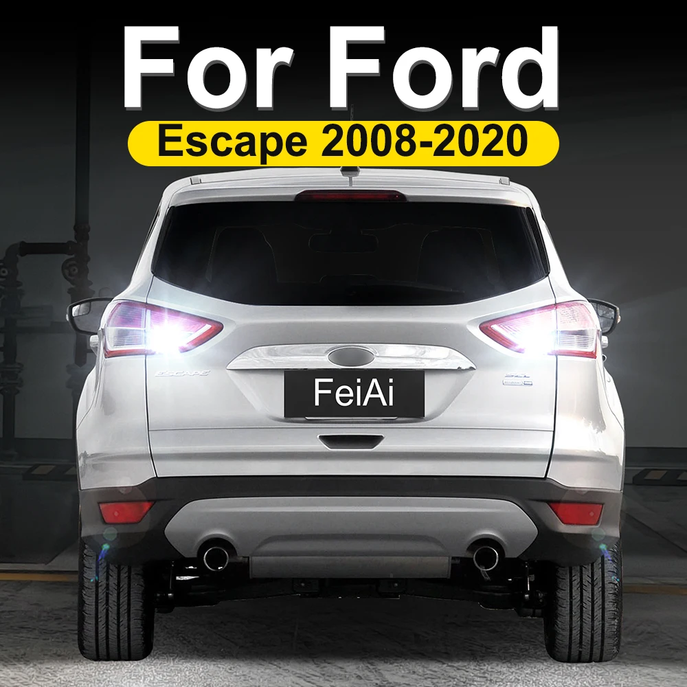 

For Ford Ecosport LED Reverse Lights Backup Bulb Reversing Light 2012-2019 Ecosport Accessories 2013 2014 2015 2016 2017 2008