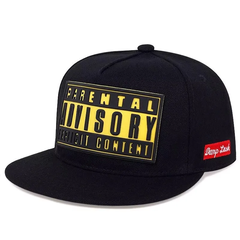 European and American cross-border hot three-dimensional letter printing baseball hat men and women flat brim hip-hop hat street image 5