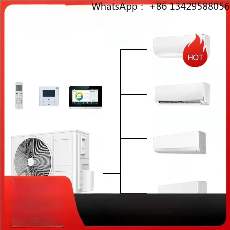 2026High Quality A++ R32 Multi Inverter Split Air Conditioner for Ductless DC Heat Pump Mini Air Conditioner System Deposit Pric