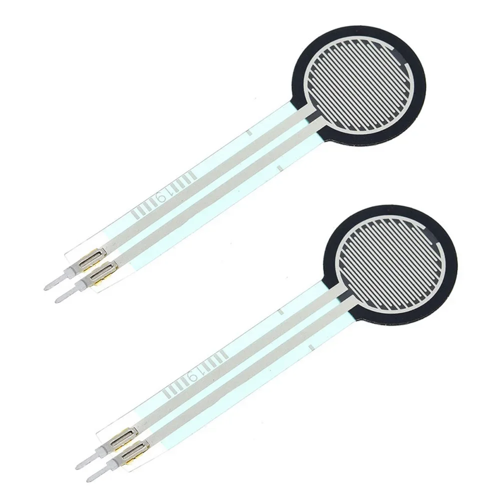 2PCS Thin Film Pressure Sensor For FSR402 Resistive Force Sensing Resistor Stress Test High Sensitive Flexible Force Sensor