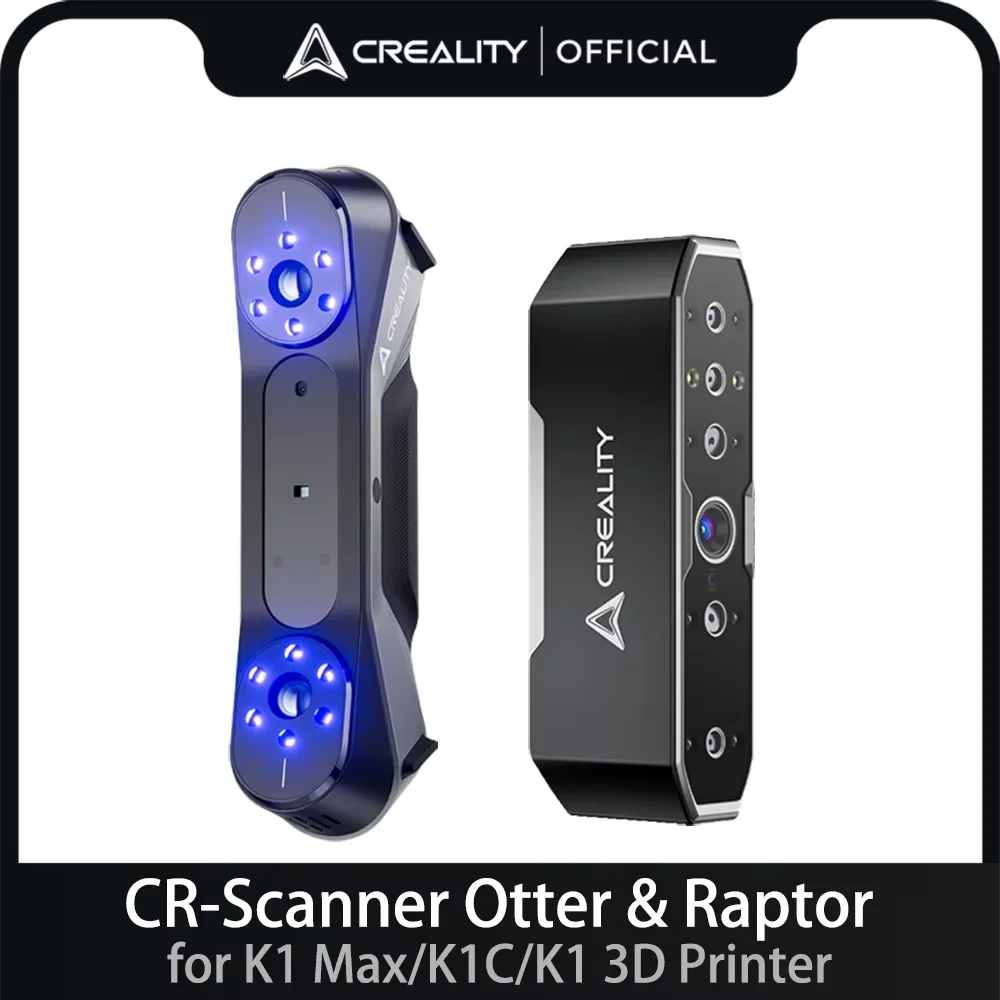 

Creality CR-Scan Raptor/CR-Scan Otter 3D Scanner 0.02mm Accuracy Anti-shaking for Smooth Scanning K1 Max or K1C or K1 3D Printer
