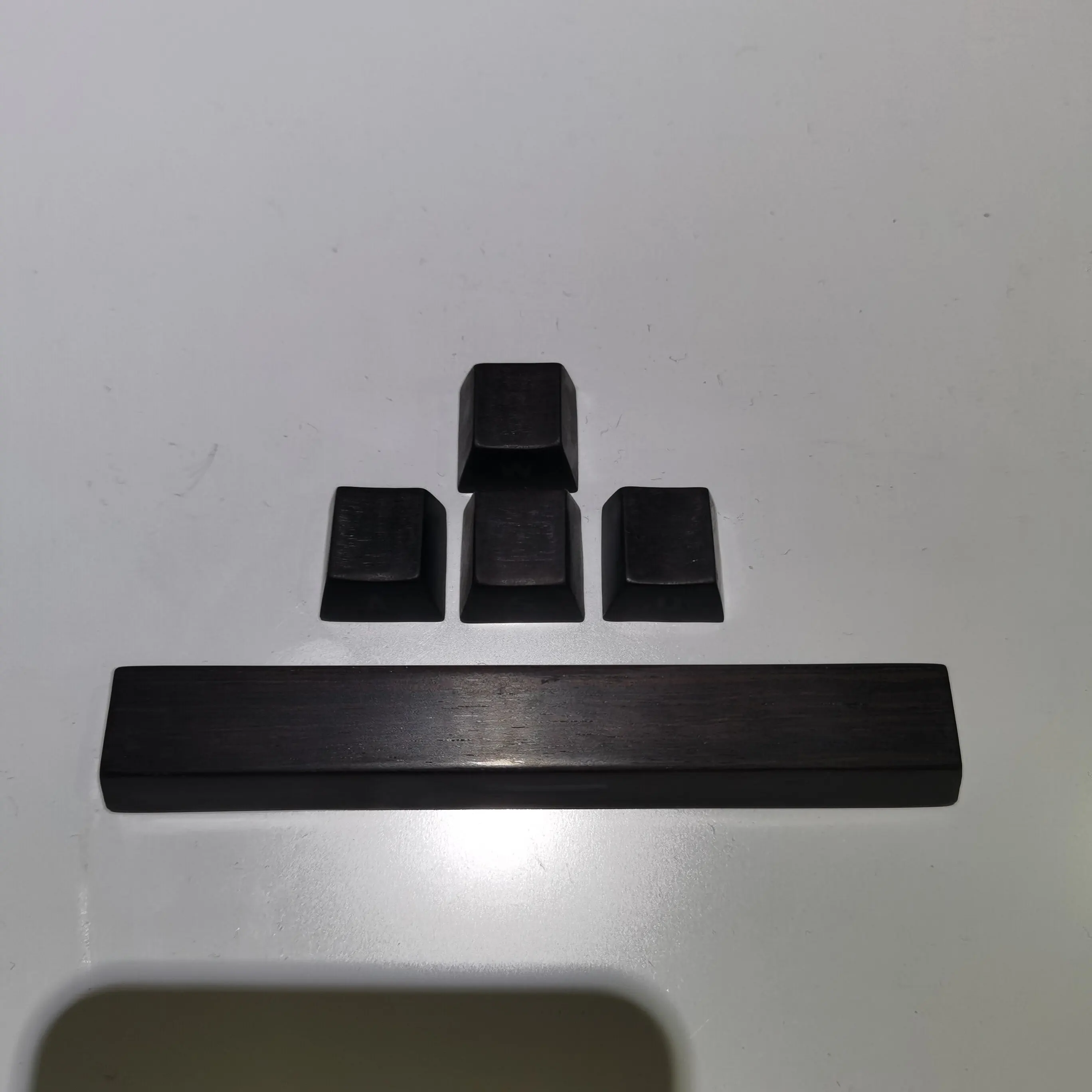 

Колпачки для клавиш из фиолетового сандалового дерева и африканского черного дерева, профиль OEM, оригинальные, ручной работы, для механических клавиатур, аксессуары, подарок