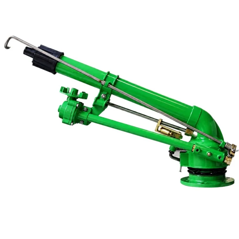 50 Turbine Worm Gear Rain Gun High Pressure Automatic Rotary Farm Irrigation Equipment