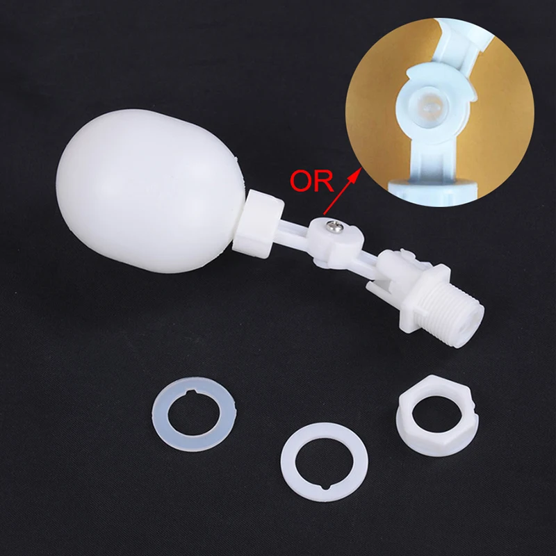 

Adjustable Plastic Float Valve Ball for Water Tower Aquarium Control Switch Threaded Type Float