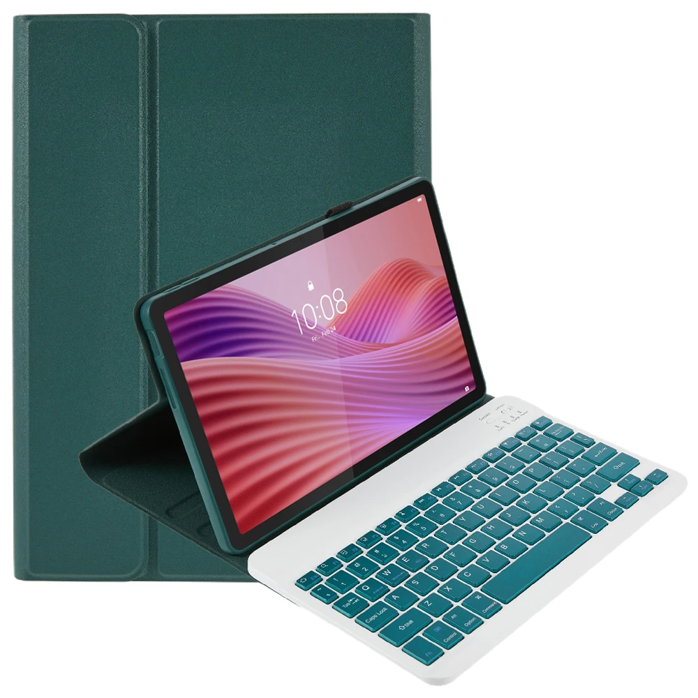 

10,1-311FU для Lenovo Tab 10,1 (2025) (TB-311FU/TB-311XU) Защитный чехол для беспроводной Bluetooth-совместимой клавиатуры — Midnight G