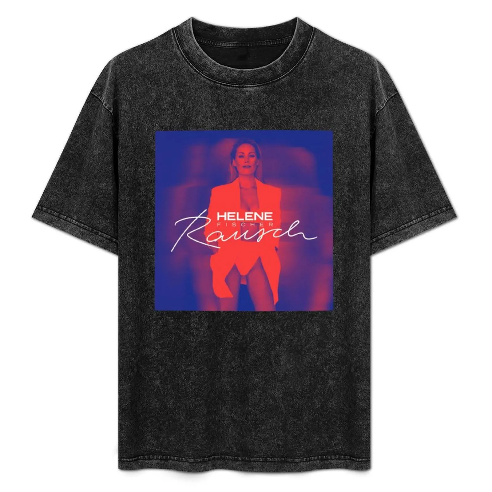 Helene Fischer - Rausch Never Enough T-Shirt Lightweight Basic Short Sleeve Shirt