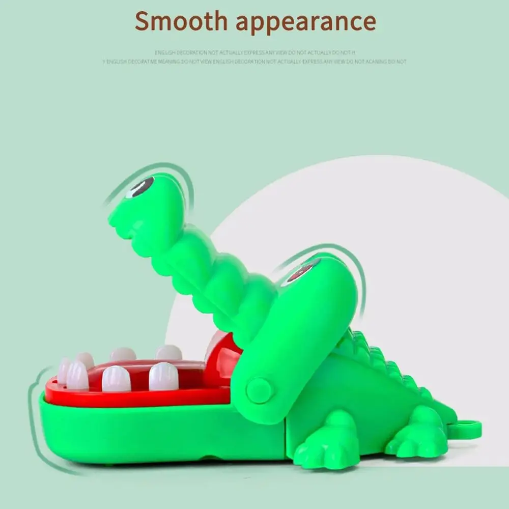 Games Children Gift Dentist Biting Hand Alligator Mini Novelty Toys Bite Finger Game Crocodile Toys Gags Toy Crocodile Mouth