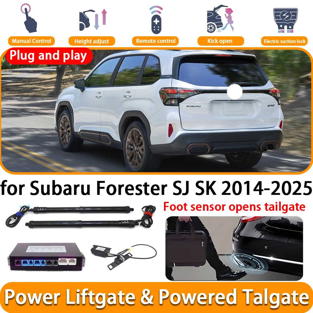 for Subaru Forester SJ SK 2014-2025 OEM Electric Automatic Powered Tailgate Power Liftgate System Plug and Play Trunk Lift Kit