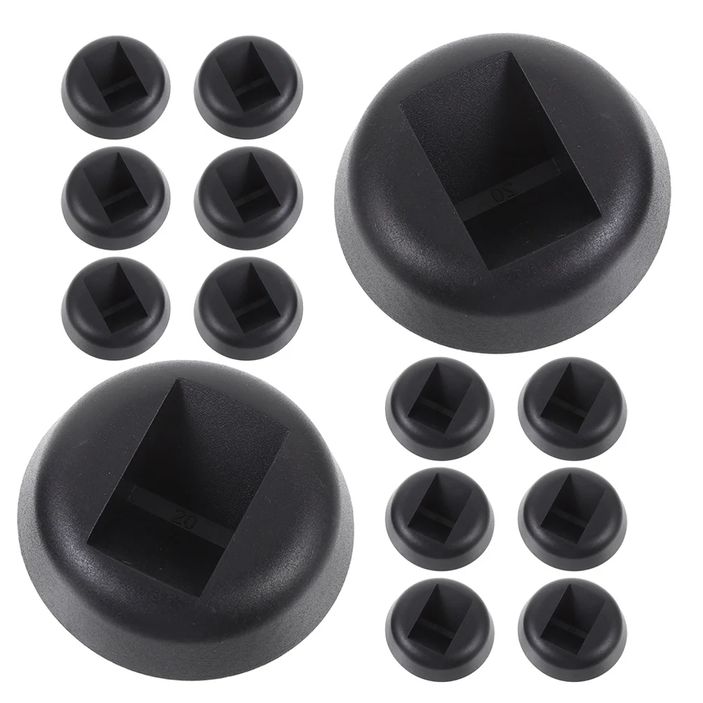 20 قطعة صندوق عرض الفيلم قاعدة واضحة مستديرة عرض المجوهرات تقف ل أساور الساعات أقراط دائم Abs المحمولة قاعدة مستقرة #1