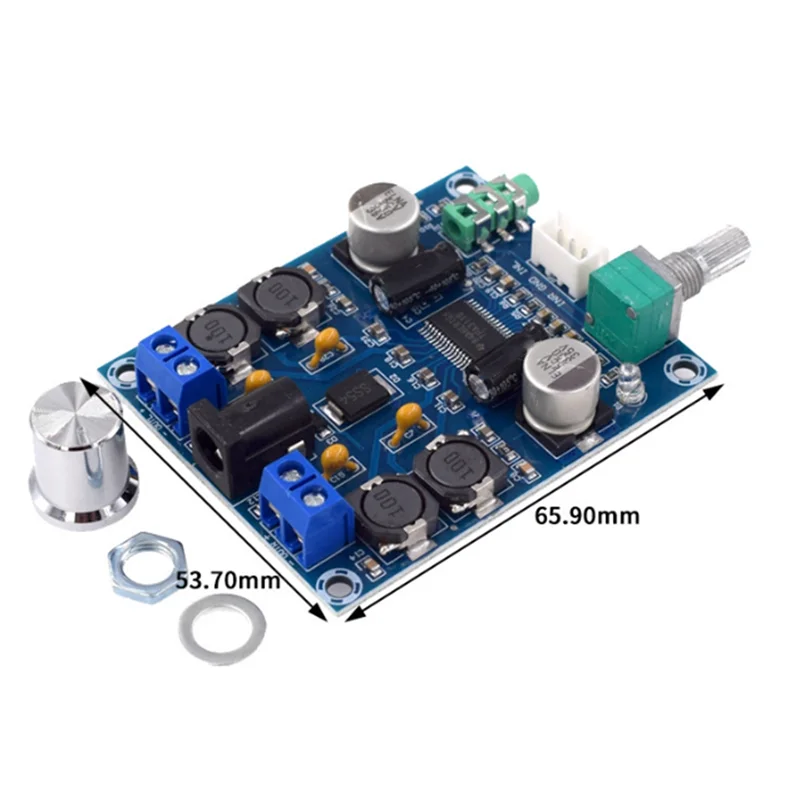 Placa amplificadora de potência de áudio JABS Chip amplificador operacional 2.0 canal duplo 2X 45W HD XH-M312