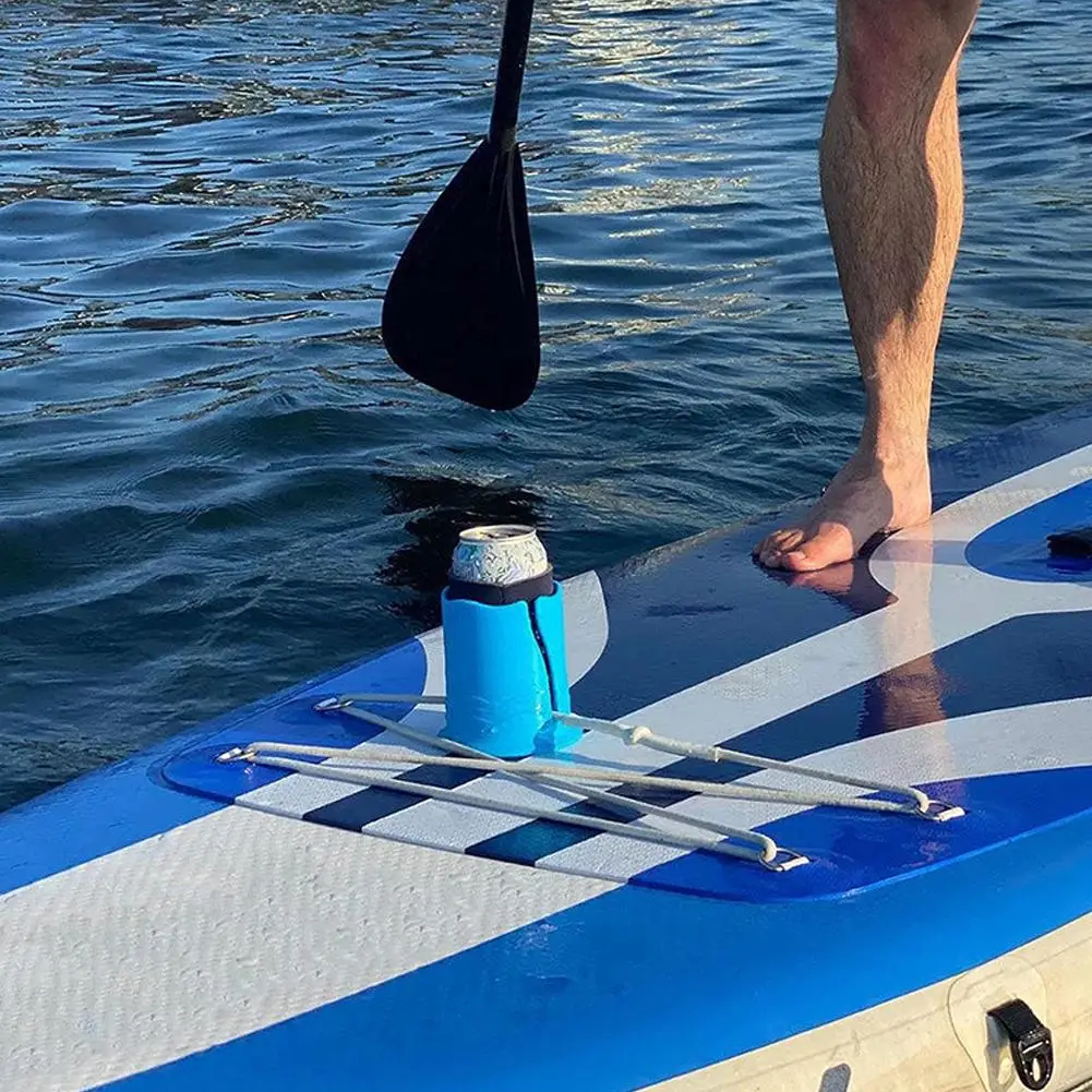 Outdoor Silicone Kayak Drink Holder Stretch Cup Holder Universal Water Bottle Mount for SUP Paddle Board Marine Accessories view 3