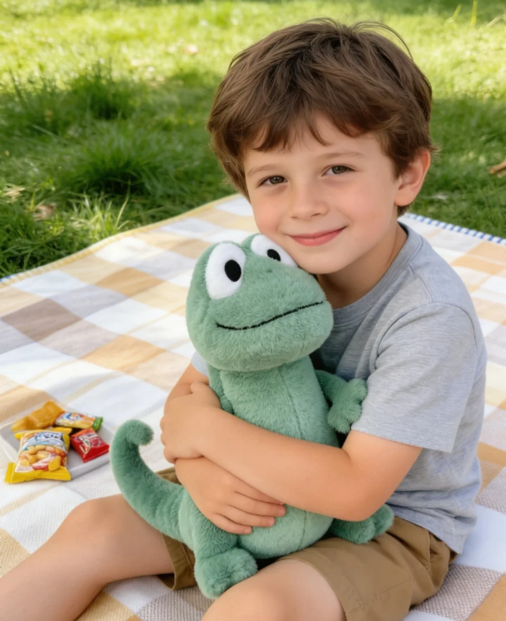 

lizard Tom Plush Doll Cute Anime Peripherals Toy Birthday Christmas Gift