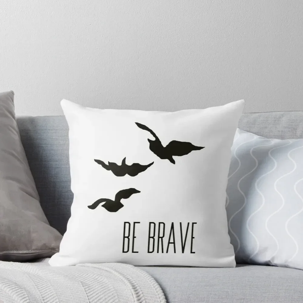 Divergent - 'Be Brave' Throw Pillow home decor items Throw Pillow Covers pillow