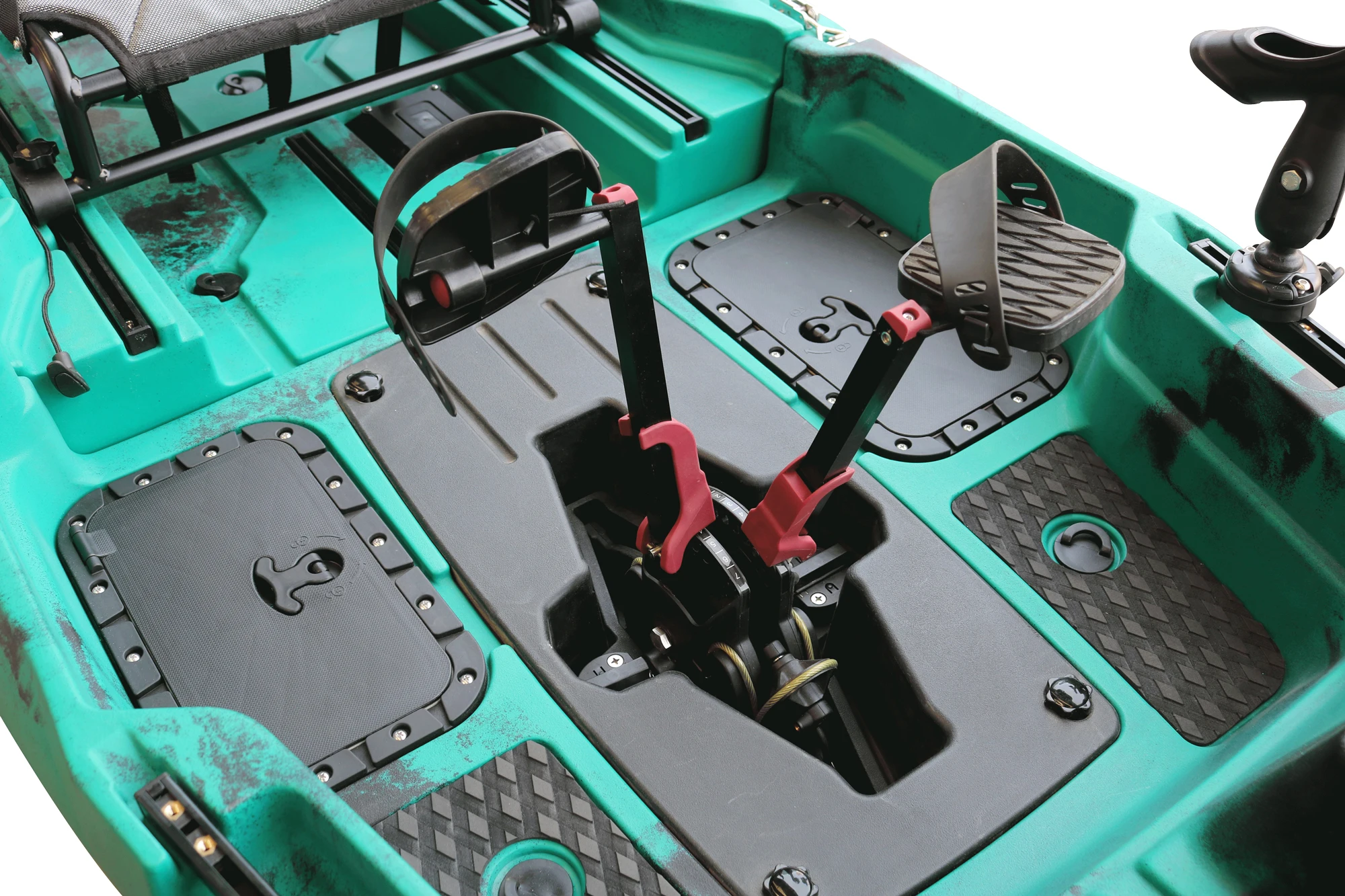 Kayak modulaire HDPE 8 pieds 2 - Fishing Kayak Paddle avis et prix