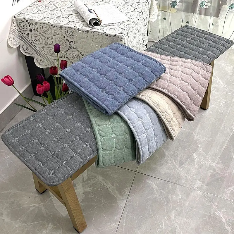 Four Seasons Long Bench Cushion Tea Table Bench Cushion Wooden Bench Sofa Seat Cushion Chair Block Seat Shoe Stool Cushion