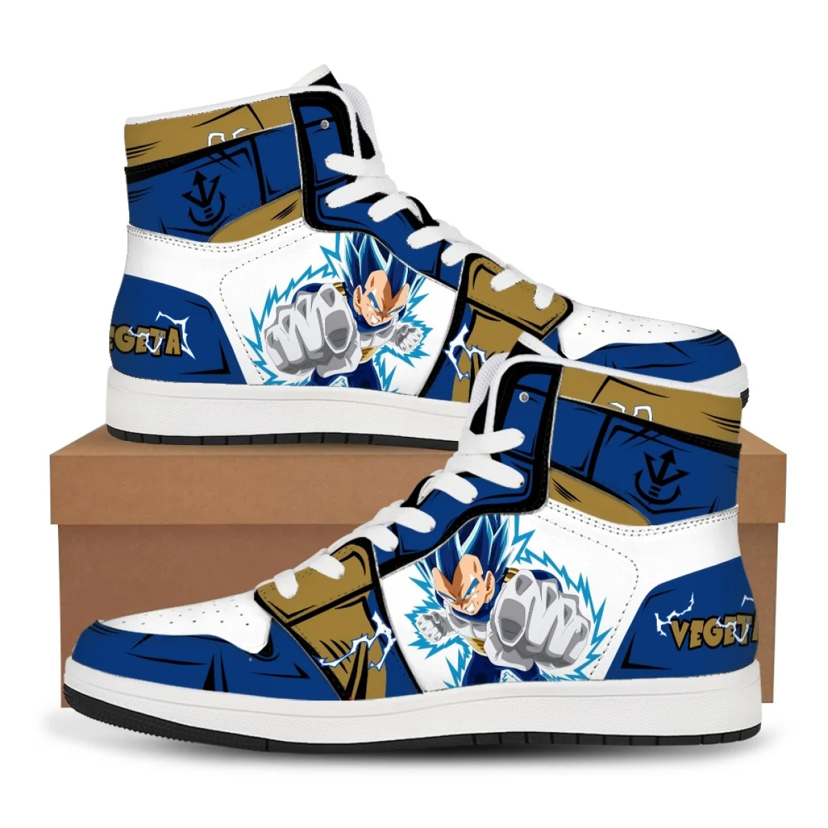 

Кроссовки Dragon Ball Z: Гоку, Вегета, аниме-кроссовки, повседневная обувь, высококачественные баскетбольные кроссовки унисекс, подарок на день рождения
