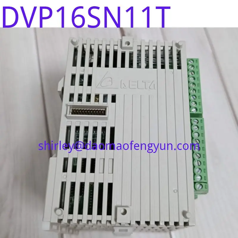 Used Original  DVP16SN11T Delta PLC module