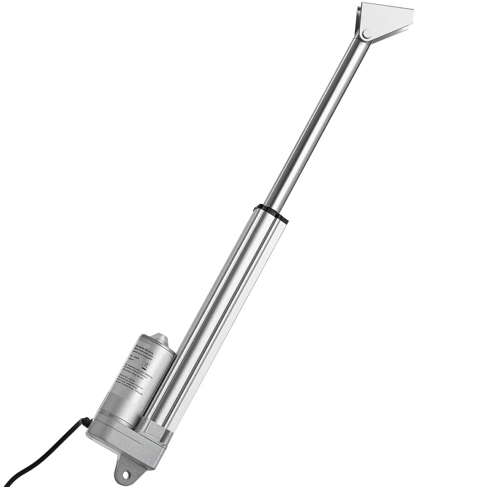 

12V Linear Actuator, 8 Inch IP65 Waterproof Linear Actuator, 675lbs/3000N 0.2"/s Motion Actuators with Mounting Bracket for