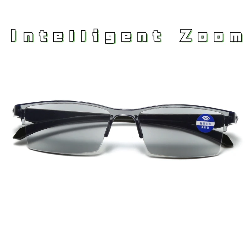 New Intelligent Zoom Glasses Fashion Reading Glasses Presbyopic Glasses Radiation Resistant Multifocal Eye Protection Glasses